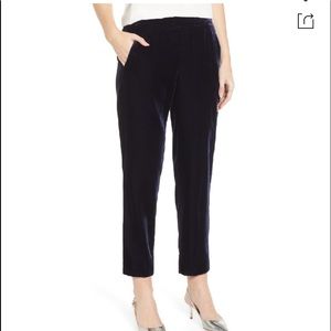 J. Crew velvet cropped pants